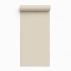 Dutch Wallcoverings Vliesbehang Linen & Textures uni - beige - 10,05m x 53cm