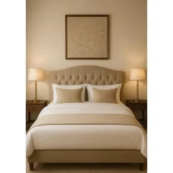 Dutch Wallcoverings Vliesbehang Linen & Textures uni - beige - 10,05m x 53cm