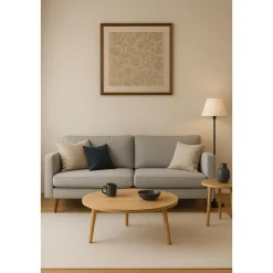 Dutch Wallcoverings Vliesbehang Linen & Textures uni - beige - 10,05m x 53cm