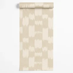 Dutch Wallcoverings Vliesbehang Renaissance textured loom - beige - 10m x 53cm