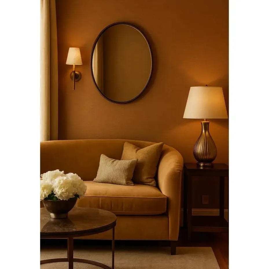 Dutch Wallcoverings Vliesbehang Linen & Textures uni - goud - 10,05m x 53cm