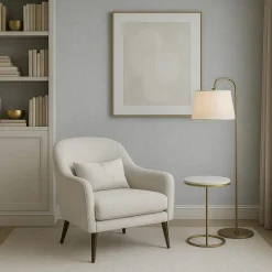 Dutch Wallcoverings Vliesbehang Linen & Textures uni - grijs - 10,05m x 53cm