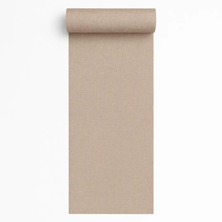 Dutch Wallcoverings Vliesbehang Renaissance natural weave - taupe - 10m x 53cm