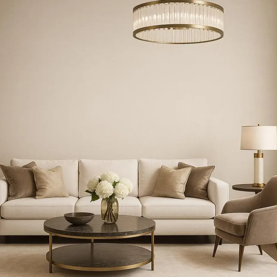 Dutch Wallcoverings Vliesbehang Linen & Textures uni - beige - 10,05m x 53cm