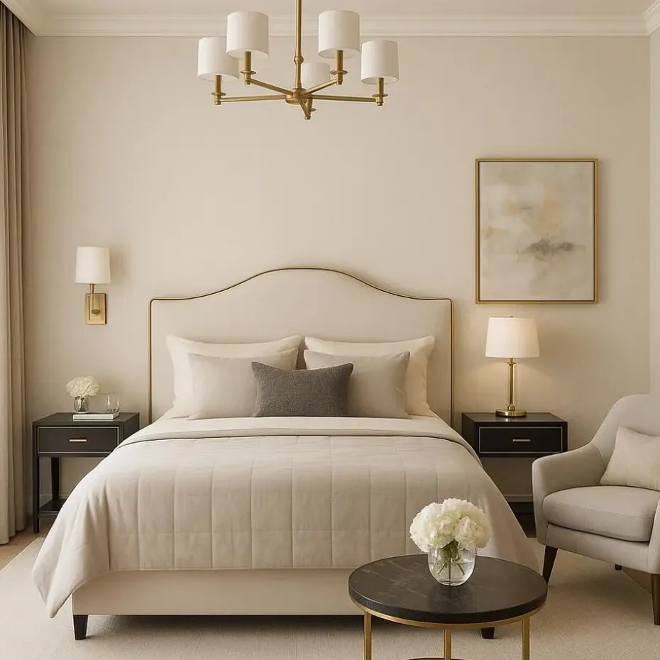 Dutch Wallcoverings Vliesbehang Linen & Textures uni - beige - 10,05m x 53cm