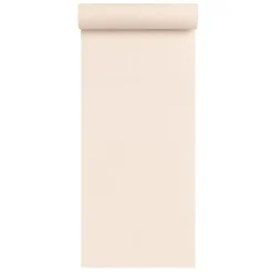 Dutch Wallcoverings Vliesbehang Wall Fabric linen light - crème - 10,05m x 53cm