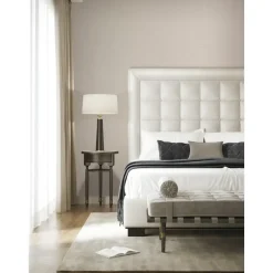 Dutch Wallcoverings Vliesbehang Wall Fabric linen light - crème - 10,05m x 53cm