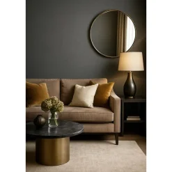 Dutch Wallcoverings Vliesbehang Linen & Textures uni - goud - 10,05m x 53cm