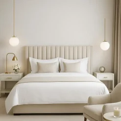 Dutch Wallcoverings Vliesbehang Linen & Textures uni - offwhite - 10,05m x 53cm