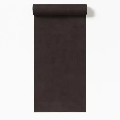 Dutch Wallcoverings Vliesbehang Linen & Textures uni - darkchoco - 10,05m x 53cm