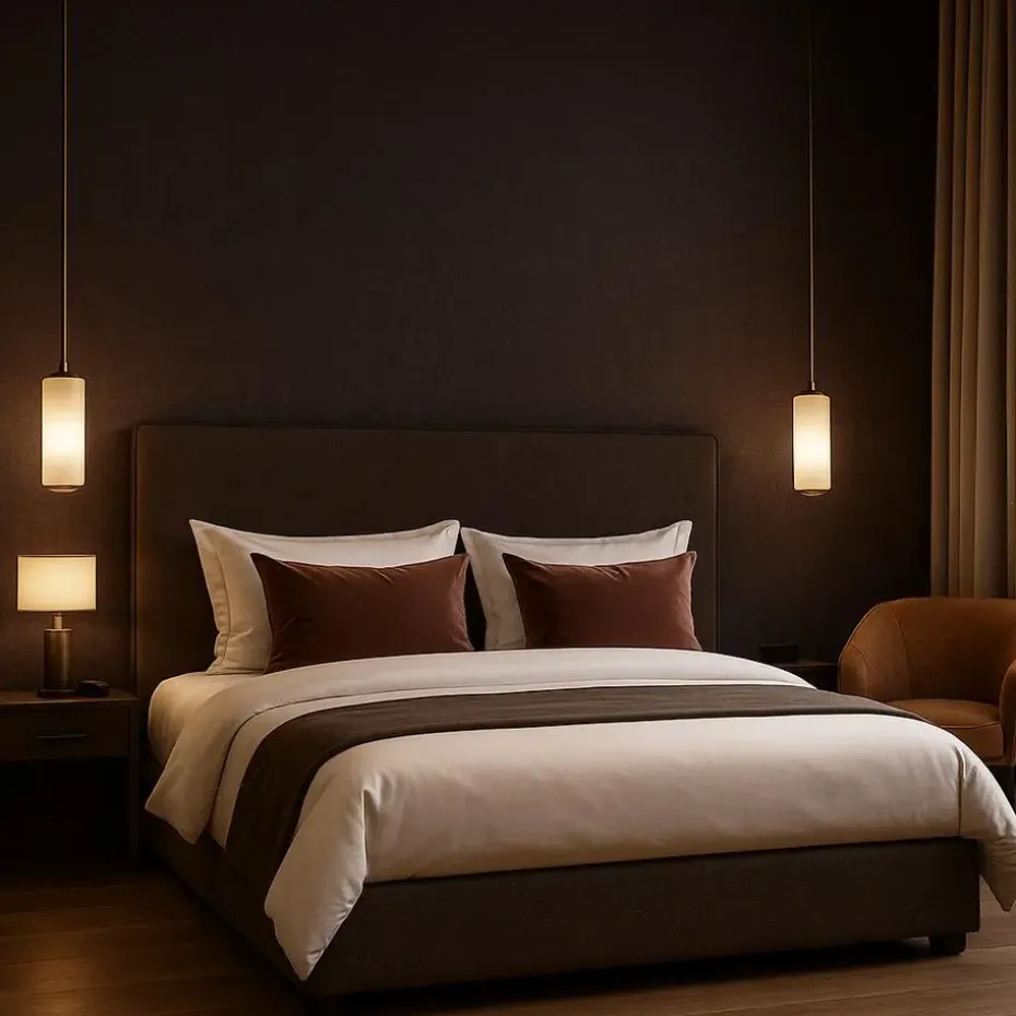 Dutch Wallcoverings Vliesbehang Linen & Textures uni - darkchoco - 10,05m x 53cm