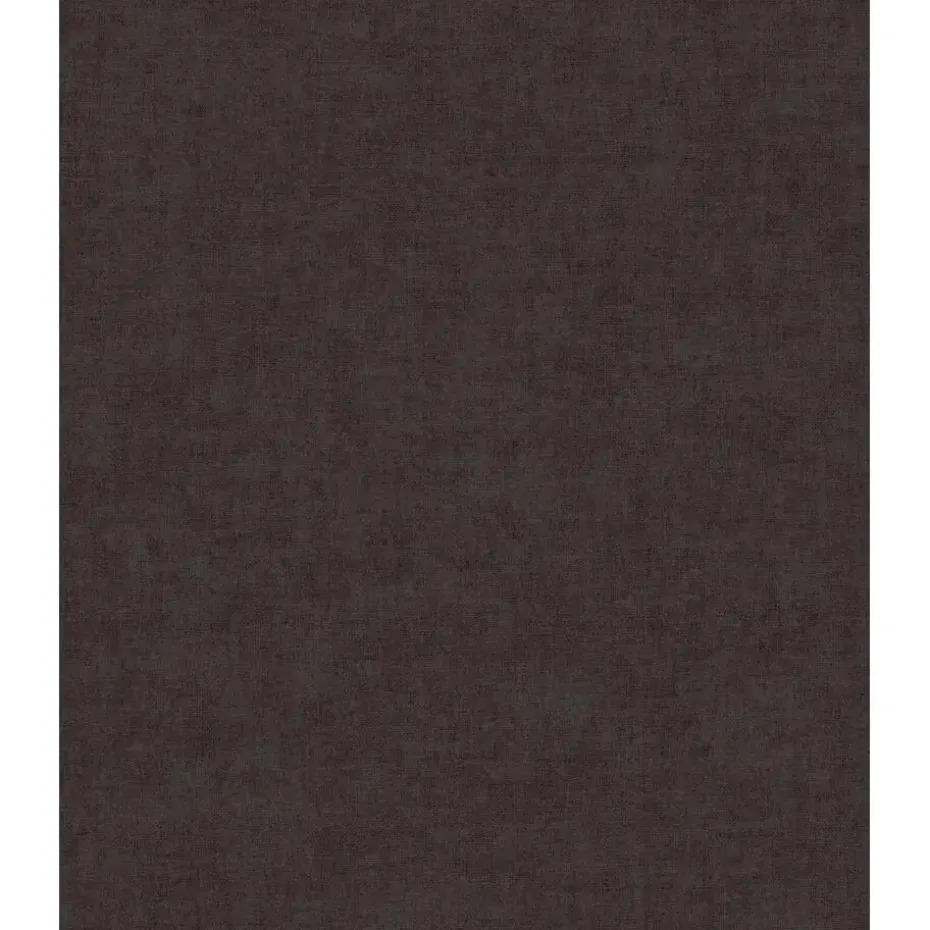 Dutch Wallcoverings Vliesbehang Linen & Textures uni - darkchoco - 10,05m x 53cm