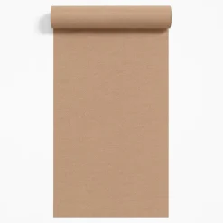 Dutch Wallcoverings Vliesbehang Linen & Textures uni - terracotta - 10m x 53cm