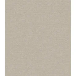 Dutch Wallcoverings Vliesbehang Linen & Textures uni - taupe - 10,05m x 53cm