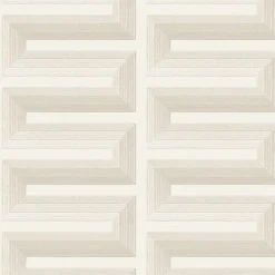 Dutch Wallcoverings Vliesbehang Renaissance Grecian key - crème - 10,05m x 53cm