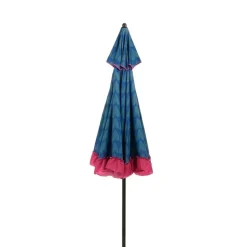 Edelman Mitchell parasol hart blauw - Ø220 x 238 cm