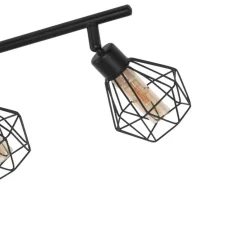 EDI light Zapata 1 Opbouwspot - 4 lichts - G9 - Glas - Amber