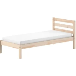 Eenpersoonsbed Pino 90x200cm - massief dennenhout