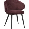 Eetkamerstoel Demi - wijnrood