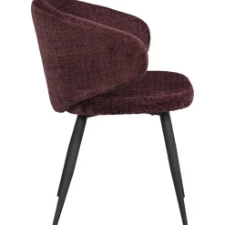 Eetkamerstoel Demi - wijnrood