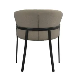 Eetkamerstoel Luigi - stof - zand