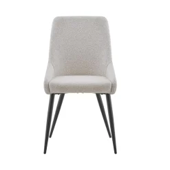 Eetkamerstoel Oscar Beige Stof Set van 2