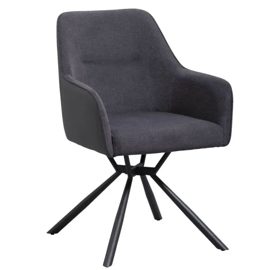 Eetkamerstoel Saar - antraciet