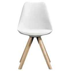 Eetkamerstoel Senja - wit - hout