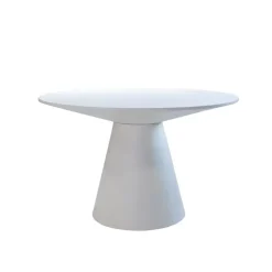 Eetkamertafel Rond Beige - 150cm - Kolompoot