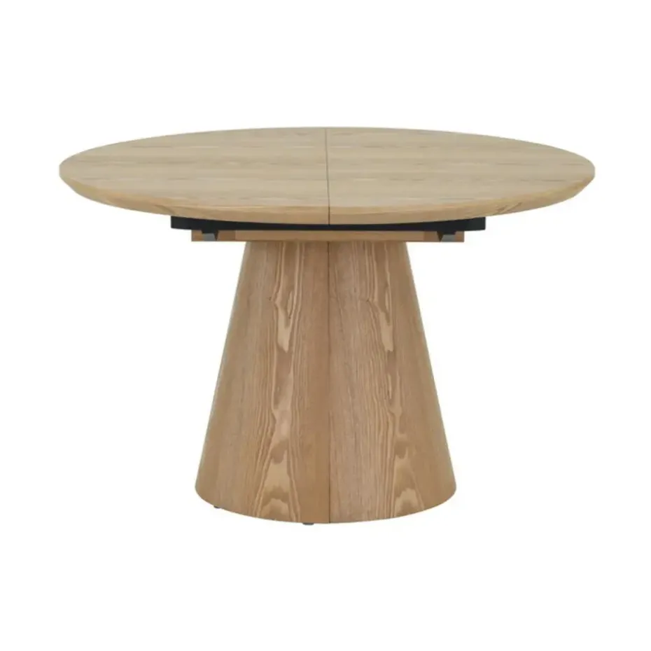 Eettafel - Naturel - Uitschuifbaar - Ø120/160cm - Sivan
