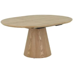Eettafel - Naturel - Uitschuifbaar - Ø120/160cm - Sivan