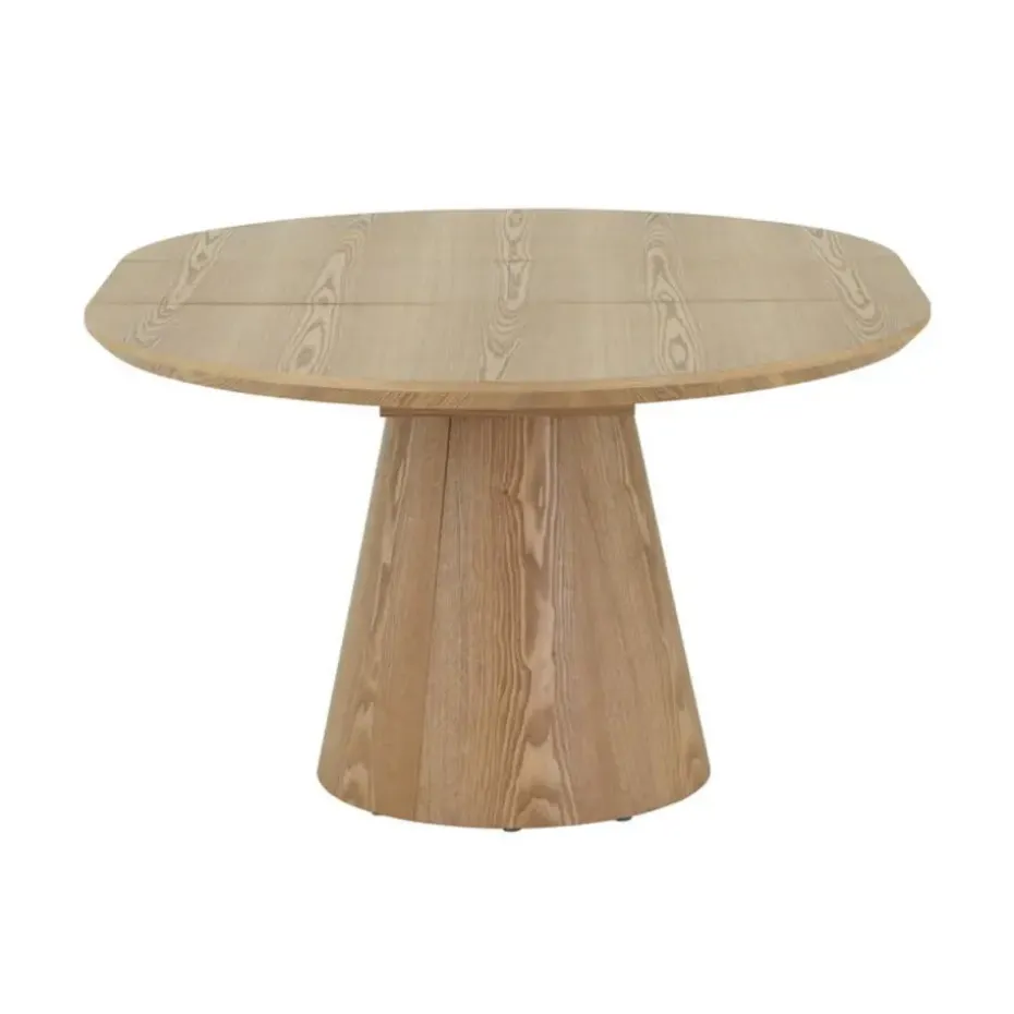 Eettafel - Naturel - Uitschuifbaar - Ø120/160cm - Sivan