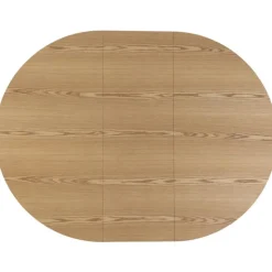 Eettafel - Naturel - Uitschuifbaar - Ø120/160cm - Sivan