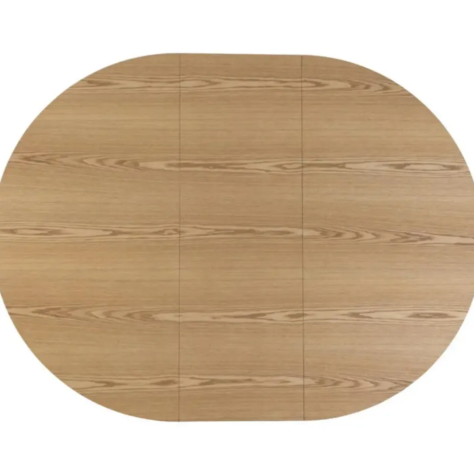 Eettafel - Naturel - Uitschuifbaar - Ø120/160cm - Sivan