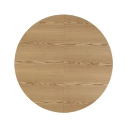 Eettafel - Naturel - Uitschuifbaar - Ø120/160cm - Sivan