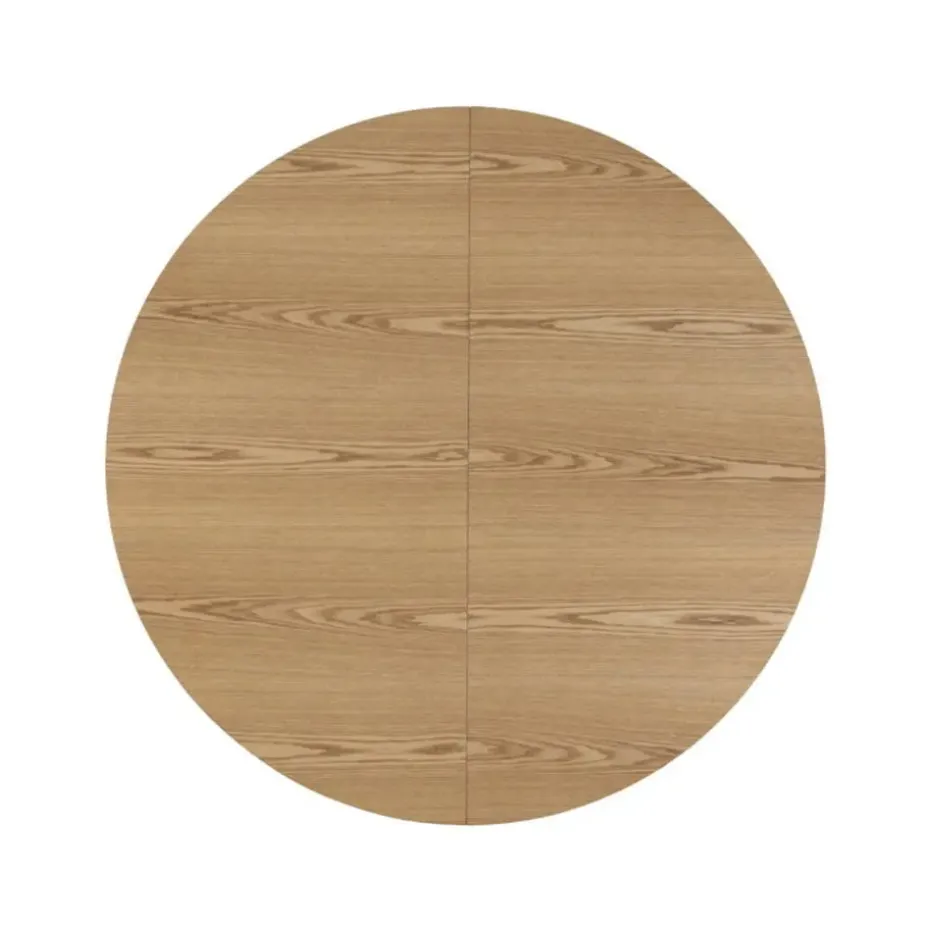 Eettafel - Naturel - Uitschuifbaar - Ø120/160cm - Sivan