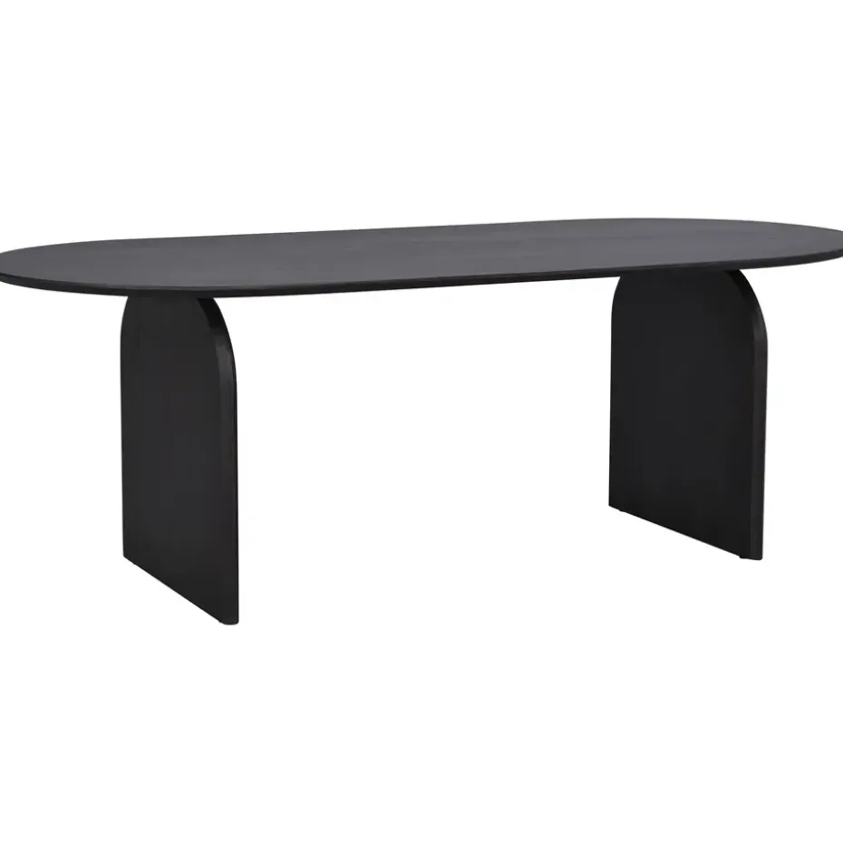 Eettafel Bella - mokka - 75x180x100 cm