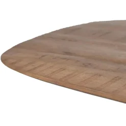 Eettafel Deens Ovaal - Bruin Hout - 240cm - Tafel Jordan