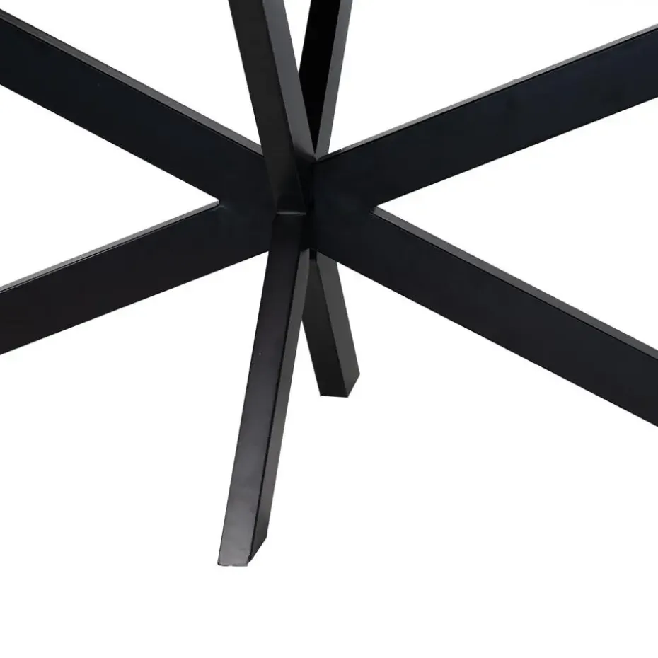 Eettafel Deens Ovaal - Bruin Hout - 240cm - Tafel Jordan