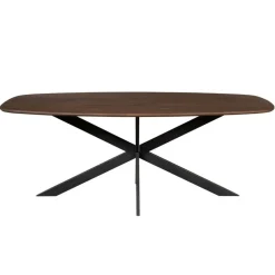 Eettafel Deens Ovaal Bruin Hout - 280x120x76cm - Ferris