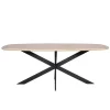 Eettafel Deens Ovaal Naturel Hout - 240x110x76cm - Ferris