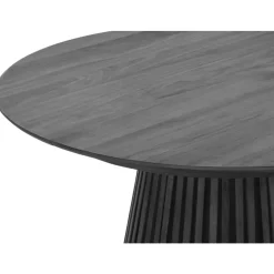 Eettafel Irene - zwart - uitschuifbaar