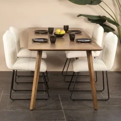 Eettafel Mangohout - 200x90x76cm - Landelijk - Oslo