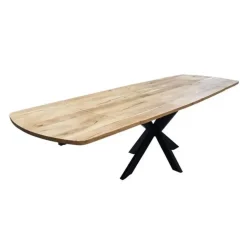 Eettafel Naturel Acaciahout - 275x90x77cm - Extend