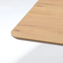 Eettafel Naturel Eiken - 100x200x75cm - Spinpoot - Cesura