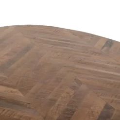 Eettafel Ovaal - Visgraat - Hout - 240x100x78cm - Max