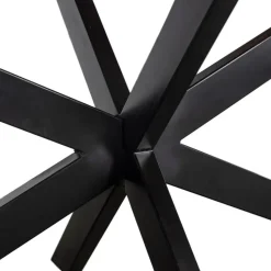 Eettafel Ovaal 240cm - Mangohout Naturel - Matrix-Poot - Mansour