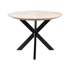 Eettafel Ovaal 160cm - Naturel - Mangohout - Tafel Diamond