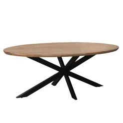 Eettafel Ovaal 240cm - Naturel Mangohout - Jesper