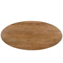 Eettafel Ovaal 240cm - Naturel Mangohout - Jesper